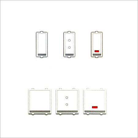 White Electric Switch Panel