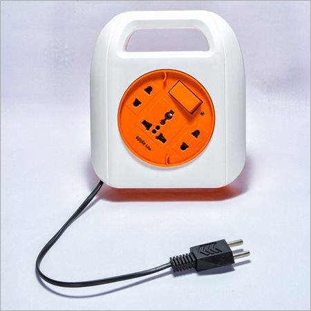 White And Orange Extension Cord