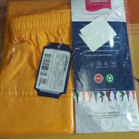 Spandex L-Jyoti Gold (Back)