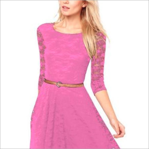 Net Western Dress