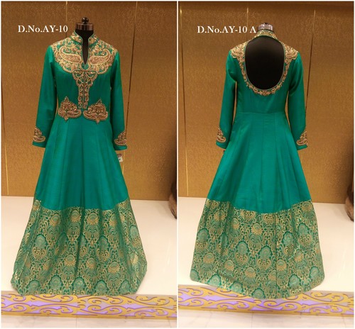 Rama Shop Designer Floor Length Gown Online