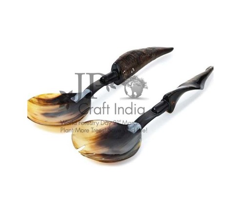 Natural Horn Spoon Set