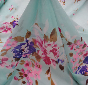 printed chiffon fabric supplier