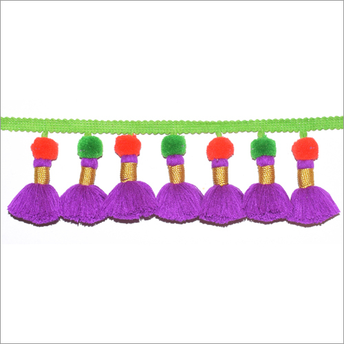 MULTICOLOURED Tassel Fringes