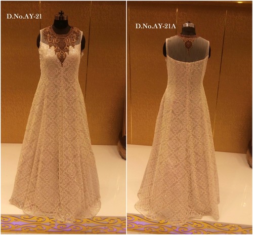 White Shop Women Gown Dress Online