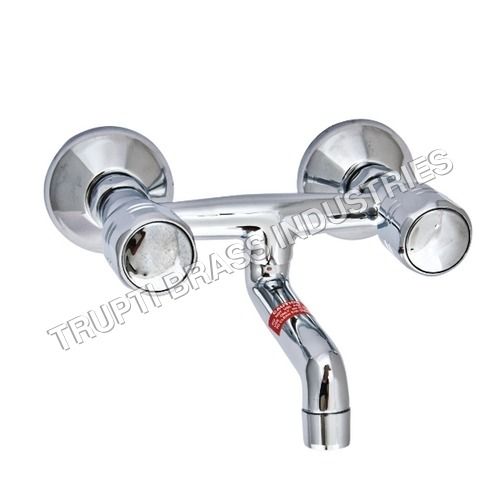 Wall Mixer With Connecting Legs & Wall Flanges