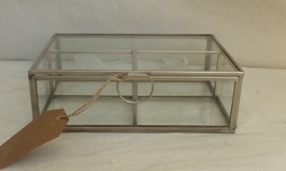 Tri parted rect. box