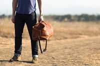 Brown Leather Travel Bags