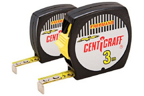 Pocket Steel Measuring Tape - 2m Range, 13mm Width | Unbreakable ABS Case With Belt Clip And Lock