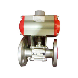 Actuator With Flange Ball valve