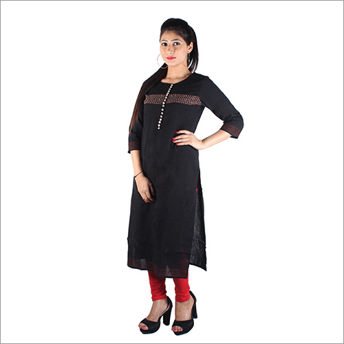 Designer Black Kurti