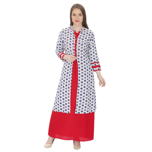 Rayon Designer Ladies Kurti