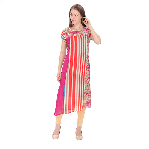 Women Multicolor Fancy Kurti