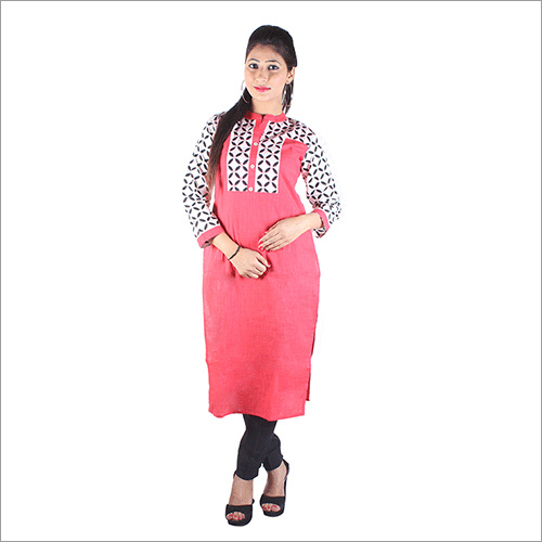 Ladies Pink Kurti