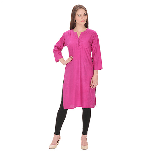 Magenta Kurti