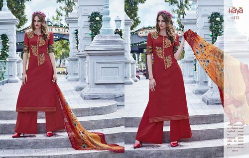 Maroon Auarah Salwar Suits