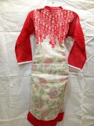 Printed Cotton Ethnic Ladies Kurtis - Color: All Type