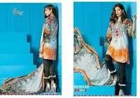 Cotton Dress Materials With Chiffon Dupatta