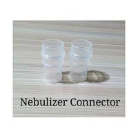 Nebulizer Connector - Medical Grade Plastic, Transparent Color, Autoclavable Sterilization | Enhanced Durability, Lightweight Design, Perfect Fit For Standard Nebulizers