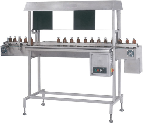 Inspection Conveyor with B-W-back Inspection Conveyor with B-W-back