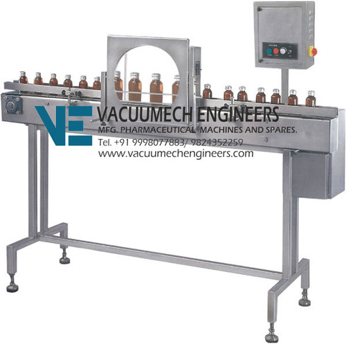 Inspection Conveyor With Magnifying Dome VVBID