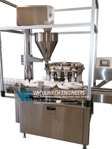 Automatic Rotary Auger Type Powder Filling Machine