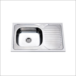 Single Bowl Kitchen Sink with Drain Board