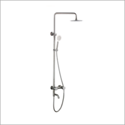 Stainless Steel Shower Set with Three Diverter