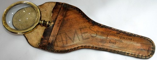 Magnifying Glass with Leather Case