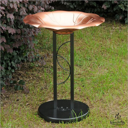 Metal Bird Bath