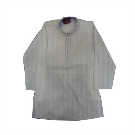 Off White Simple Kurta Pajama