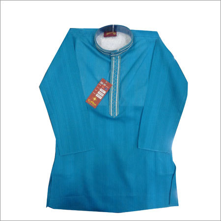 Kurta Pajama - Cotton, XL Size, Sky Blue Color | Long Sleeve, Washable for Summer Wear