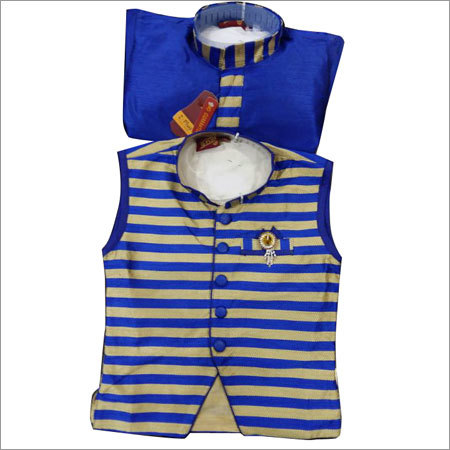 Blue Kids Fancy Modi Jacket