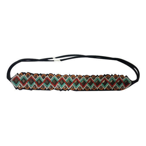 Multi Color Glass Beads Handcrafted Headband