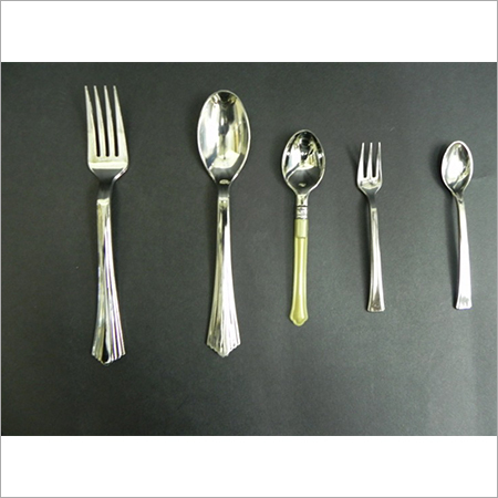 Silver Spoon And Fork Disposable