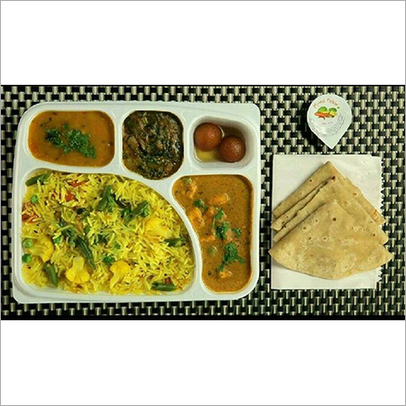 Thermocol 5 Compartment Plates