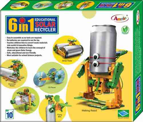 6 in 1 RECYCLER Solar Educational Kit