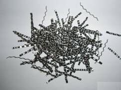 Steel Fiber Reinforcement - Low Carbon Steel, Hooked End, Waved Type, Flat End | Automatic, High Capacity, Continuous Performance