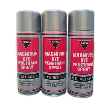 Magnivue Dye Penetrant Cleaner & Developer