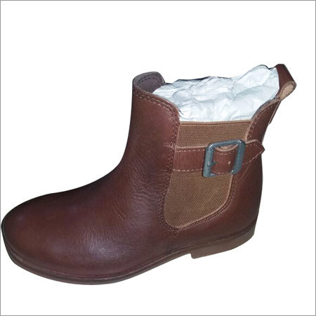 Mens High Neck Brown Shoes Insole Material: Pvc