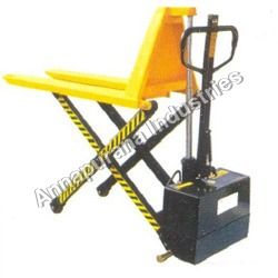 Yellow High Lift Hand Pallet Truck With Power Pack