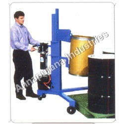 Blue Hydraulic Drum Lifter