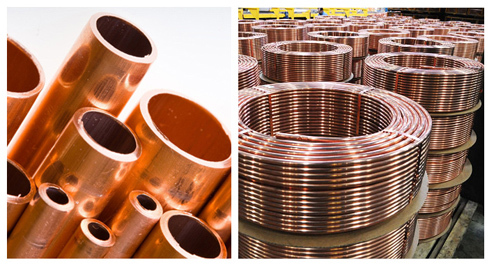 Round Air Conditioning Copper Pipe