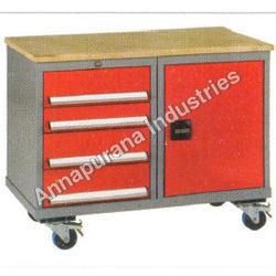 Steel Cup Board Type Tool Trolley