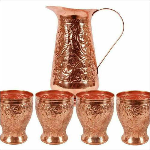 Copper Jug Set