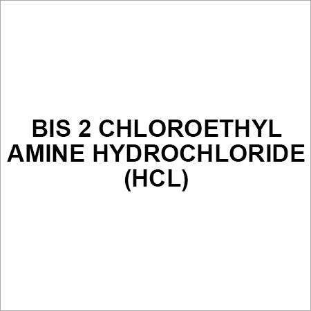 Bis 2 Chloroethyl Amine Hydrochloride (HCL)