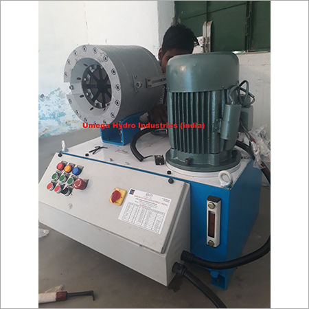 Industrial Hose Crimping Machin