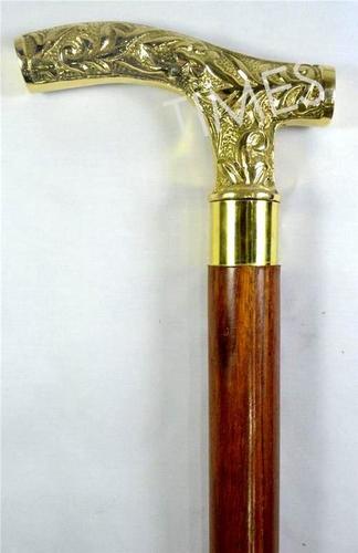 Nautical Brass Walking Stick