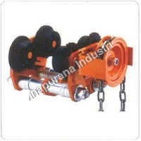 Stainless Steel Geared Traveling Trolley