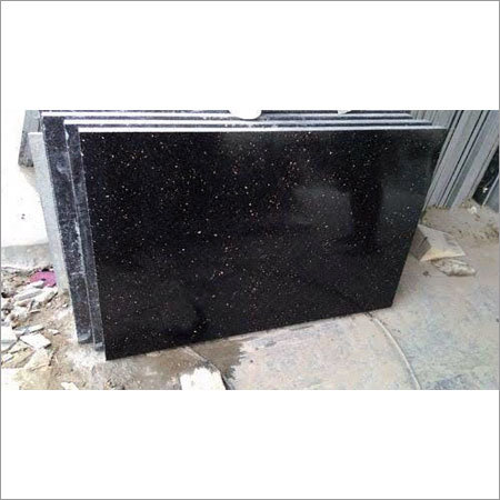 Black Galaxy Granite Slab